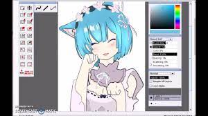 Learn how to draw cool anime pictures using these outlines or print just 600x800 55 beautiful anime drawings drawings, anime and manga. Drawing Another Neko Anime Girl Creating Digital Art Youtube