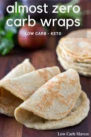 Finally A Low Carb Tortilla To Wrap Up All Of Your Favorite Keto Ingredients Enjoy Them For A Grab And Go Low Carb Wraps Low Carb Keto Recipes Low Carb Maven