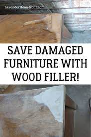 How To Use Wood Filler Repair Wood Furniture Wood Repair Wood Filler