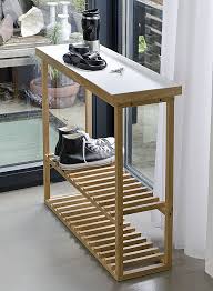 Wireworks Console Table Oak Console Natural Bed Company Table Storage Oak Consoles Console Table