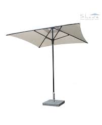 All our parasols are uv resistant and will shrug off a slight shower but they are not completely waterproof. 2m Square Parasol Stellar Cafe Push Up Garden Parasol