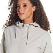 Weatherproof Women's Casual Lightweight Hooded Rain Jacket