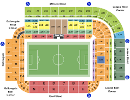 St James Park Seating Charts For All 2019 Events