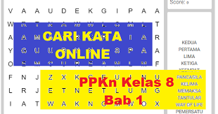 Bagaimana keterkaitan antara hak asasi manusia dengan kewajiban asasi manusia? Lembar Kerja Cari Kata Online Ppkn Kelas 8 Bab 1 Memahami Kedudukan Dan Fungsi Pancasila Cecepgaos Com