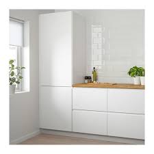 Voxtorp Door White Matt White 15x30 Ikea Integrated Fridge Kungsbacka Ikea Kitchen