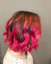 Best drugstore natural hair dye. Melirovanie Na Kare Cool Hair Color Brunette Hair Color Hair Color Pink