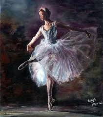 Beautiful Ballerina Painting Arte Com Bailarina Arte De Ballet Pintura De Baleia