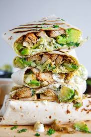 Chicken And Avocado Burritos Recipe Recipes Healthy Recipes Meals