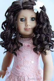 31 Best Images About Ag Doll Wigs On Pinterest Brown Curly Hair Custom American Girl Dolls American Girl Doll Hairstyles Doll Clothes American Girl