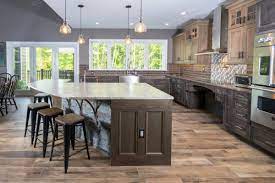 Just so, should a kitchen island be the same height as counter? Counter Height Vs Bar Height The Pros Cons Of Kitchen Island Seating Styles Dura Supreme Cabinetry