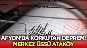 3.4 büyüklüğündeki depremin derinliği 6.98 km olarak kaydedildi. Son Dakika Afyon Da Korkutan Deprem Afyon Haber Afyon Haber