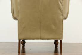 Shop furniture, lighting, storage & more! Sold Large Tufted Leather Vintage Chair Ottoman Or Stool Ken Michaels 35720 Harp Gallery Antiques Furniture