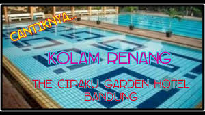 Renang Di Kolam Renang Anak The Cipaku Garden Hotel Youtube