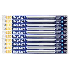 Feit Electric 689518 Linkable Led Shop Light With Pull Chain Switch 10 Pack