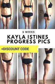 Great Kayla Istines Workout With 6 Week Progress Pictures Get Strong Abs Arms And Legs Healthy W Bikini Body Guide Bikini Body Workout Kayla Itsines Workout
