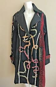 Vintage Worthington Womens 1 Xl Heavy Wool Coat Army Khaki