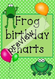 Frog Birthday Charts Worksheets Teaching Resources Tpt