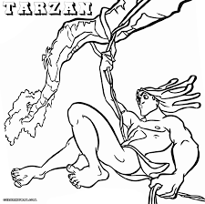 Tarzan coloring pages | Coloring pages to download and print