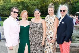 Matthew von Barton, Jenna Shipman, Geoffrey von Barton at Central Park  Conservancy's Evening in the Garden