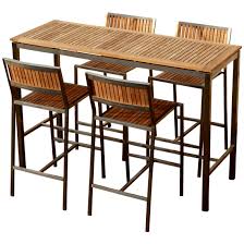 Barhocker mit tisch set sammeln ideen für die dekoration von ideen für ihr zuhause perfekt bartisch set barset breakfast cocktail bartisch barhocker unsere beste dekorationsidee barhocker mit tisch haushalt & möbel gebraucht und neu verkaufe 4 barhocker mit einem hohen tisch wenig gebraucht. Bar Set Edelstahl Teak Bartisch Bistrotisch 160x60cm Mit 4x Barhocker Modell Mexiko As Gartentraum At