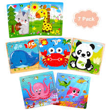 To a child, the world around them is huge and full of new sights and sounds. Wooden Puzzles For Toddlers 2 3 4 5 Years Old Fishwisdom Jigsaw Puzzles Set For Kids 9 16 20 Pieces Preschool Animal Plane Learning Puzzle Toys Gift For Boys And Girls 7 Pack Buy Online In Angola At Desertcart 189878078