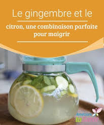 Remede Maison Au Gingembre Et Au Citron Pour Mincir Recette A Base De Gingembre Pour Maigrir Citron Pour Maigrir