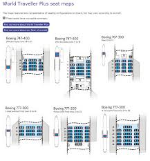 British Airways World Traveller Plus Seating Maps Seating