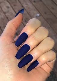 66 beautiful blue acrylic nails ideas that are trending this year. Navy Blue And Black Nails Nail And Manicure Trends