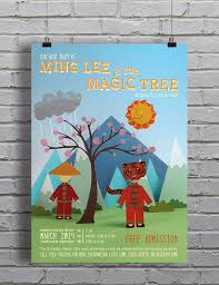 Ming Lee & the Magic Tree (Theater Poster) on Behance