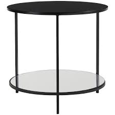 Caracole Round Black Side Table Round Side Table Black Black Side Table Caracole