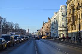 The moika river, the griboedov canal, and the fontanka river. Nevsky Prospekt In St Petersburg Russia Anna Gaplichnaya