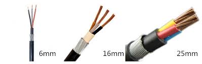 95mm 120mm 185mm 240mm 3 Core Armored Power Cable For Sale Hdc