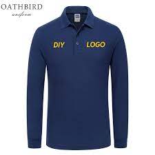 Custom Embroidered Mens Long Sleeve Shirts Personalized Embroidery Polo Tees Company Work Uniform Work Wear Polo Aliexpress Shirtworks specialize in custom embroidery and printed shirts, our workwear embroidery & printed service covers a wide range of shirts including with an embroidered logo they can make an excellent, high quality work shirt.