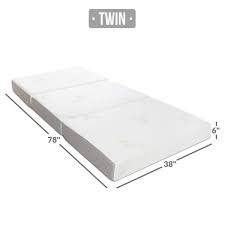 Twin size memory foam mattresses have several advantages over others. Milliard Twin Size 6 Inch Memory Foam Tri Fold Mattress On Sale Overstock 18516474