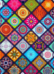 Pin By Melek Gursan On My Art Pattern Art Tile Art Mandala Wallpaper