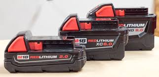 Milwaukee M18 Cordless Power Tool Battery Sizes Explained