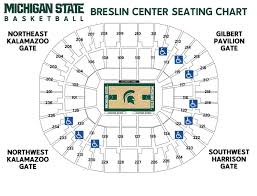 46 Punctual Spartan Stadium Seating Chart Row Numbers