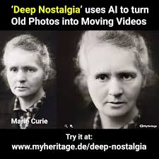 El portal myheritage dio a conocer deep nostalgia, una función que permite dar vida a. Z 31d79ufln6lm