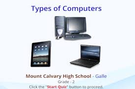 Dear aspirants, welcome to online computer quiz in affairscloud.com. Types Of Computers Information And Quiz For Grade 2 Educational Games For Kids
