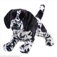 Hunter 12 Plush Black German Shorthaired Pointer Dog Stuffed Animal Douglas Douglas Dog Stuffed Animal German Shorthaired Pointer Dog Pointer Puppies
