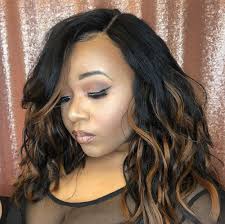 I have green eyes and know the the easiest way to color your hair half blonde and half black is to decide if you will let a refer to this site: 45 Cute Weave Hairstyles Trending In 2020