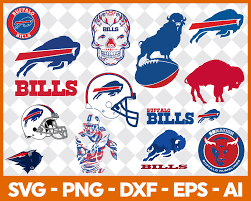 Buffalo Bills Svg Svg Files For Silhouette Files For Cricut Svg Dxf Eps Png Instant Download Buffalo Bills Buffalo Bills Football Bills Football