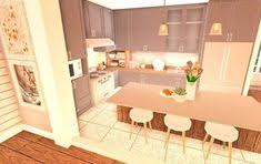 A balanced and welcoming contemporary kitchen should have a mix of cool and warm colors and materials. 46 Bloxburg Kitchen Ideas In 2021 Home Building Design Unique House Design House Layouts