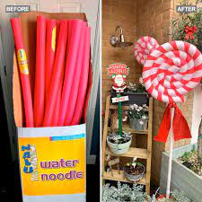 Check spelling or type a new query. The Giant 10 Candy Cane Lollipop Christmas Decorations Using Pool Floats