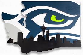 Seattle Seahawks Washington State Wood Wall Art Seattle Seahawks Football Seattle Seahawks Seahawks