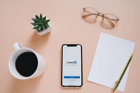 Write A Great Linkedin Recommendation Bangkok Linkedin Flat Lay Stock Photos