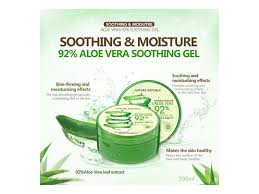 Soothing gel with moisturising effect for face, body and hair. Nature Republic Soothing Moisture Aloe Vera 92 Soothing Gel 300ml Ws Best Price And Fast Shipping From Beauty Box Korea