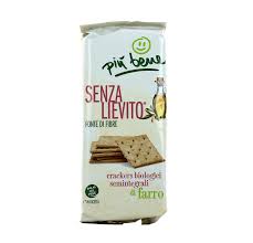 Per realizzare questa ricetta, iniziate setacciando la. Crackers Biologici Semintegrali Di Farro Piu Bene