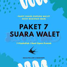 Jual Suara Walet Ban Panggil Tarik Inap 7 Fd Open Protek Di Lapak Jaya Md Bukalapak