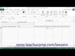 Learn About Using The Sample Iolta Template In Microsoft Excel For Lawyers At Www Teachucomp Com Get A Free Trial At Http Www T Microsoft Excel Excel Lawyer